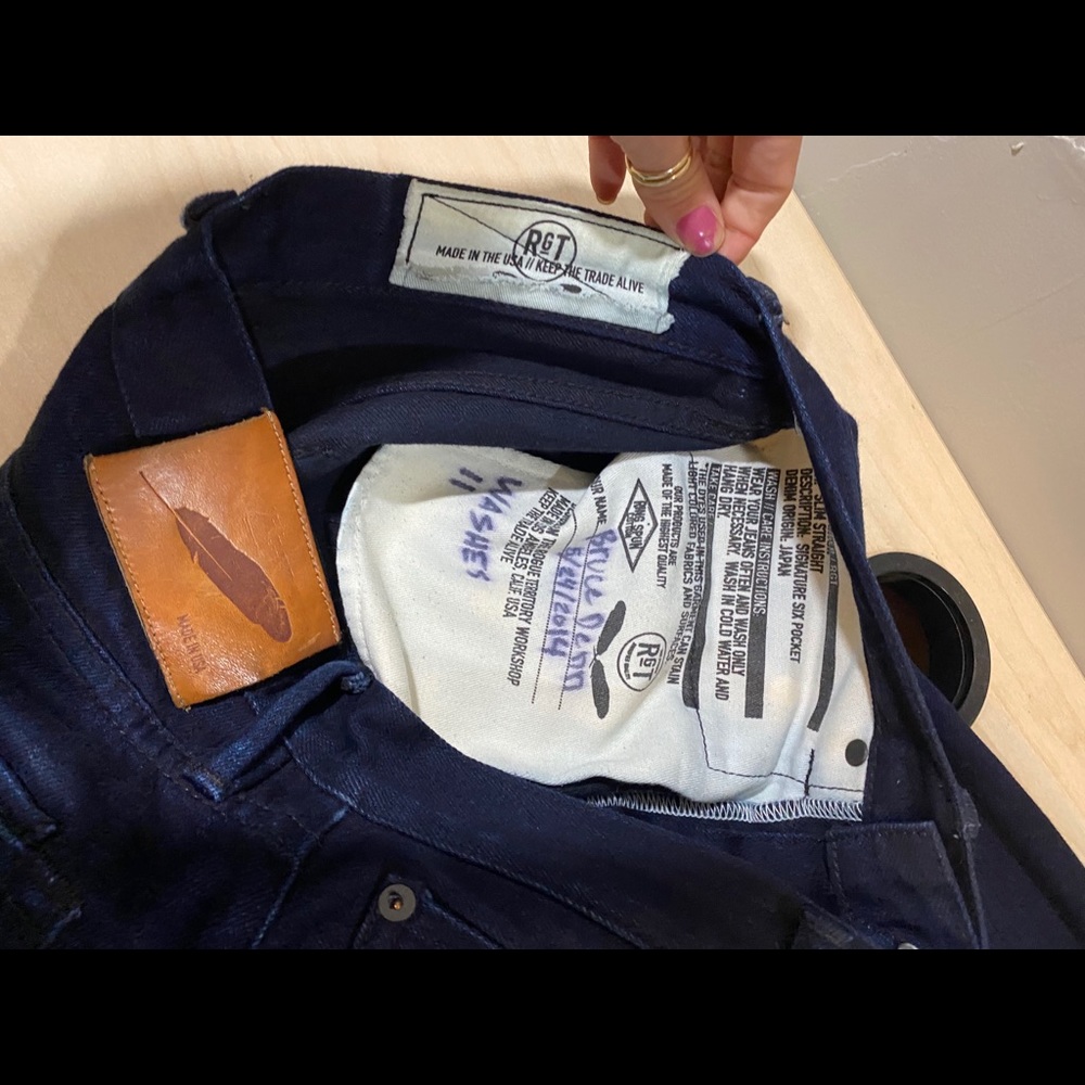 ROGUE TERRITORY Slim Straight Denim Men’s Jeans - Picture 6 of 8